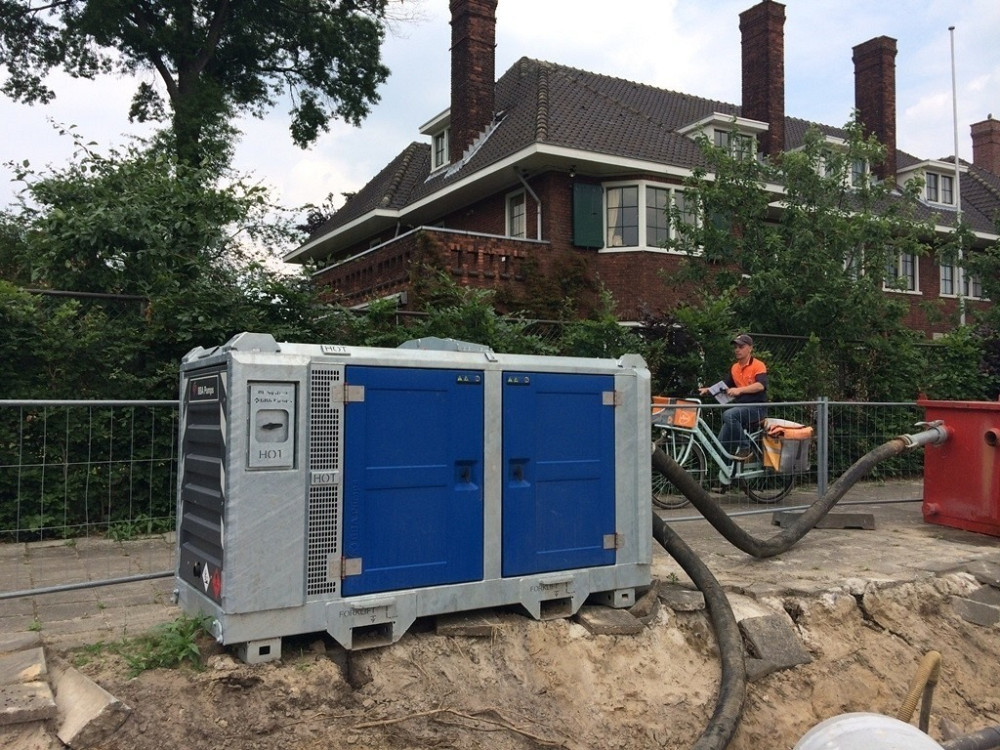 Поршневой насос для водопонижения грунтовых вод иглофильтрами дизельный 58м3/час 20м Белая Церковь - изображение 1