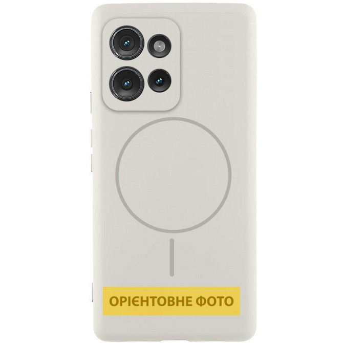 Чехол Silicone Cover Lakshmi Full Camera (AA) with MagFit для Motorola Edge 50 Fusion Херсон - зображення 1