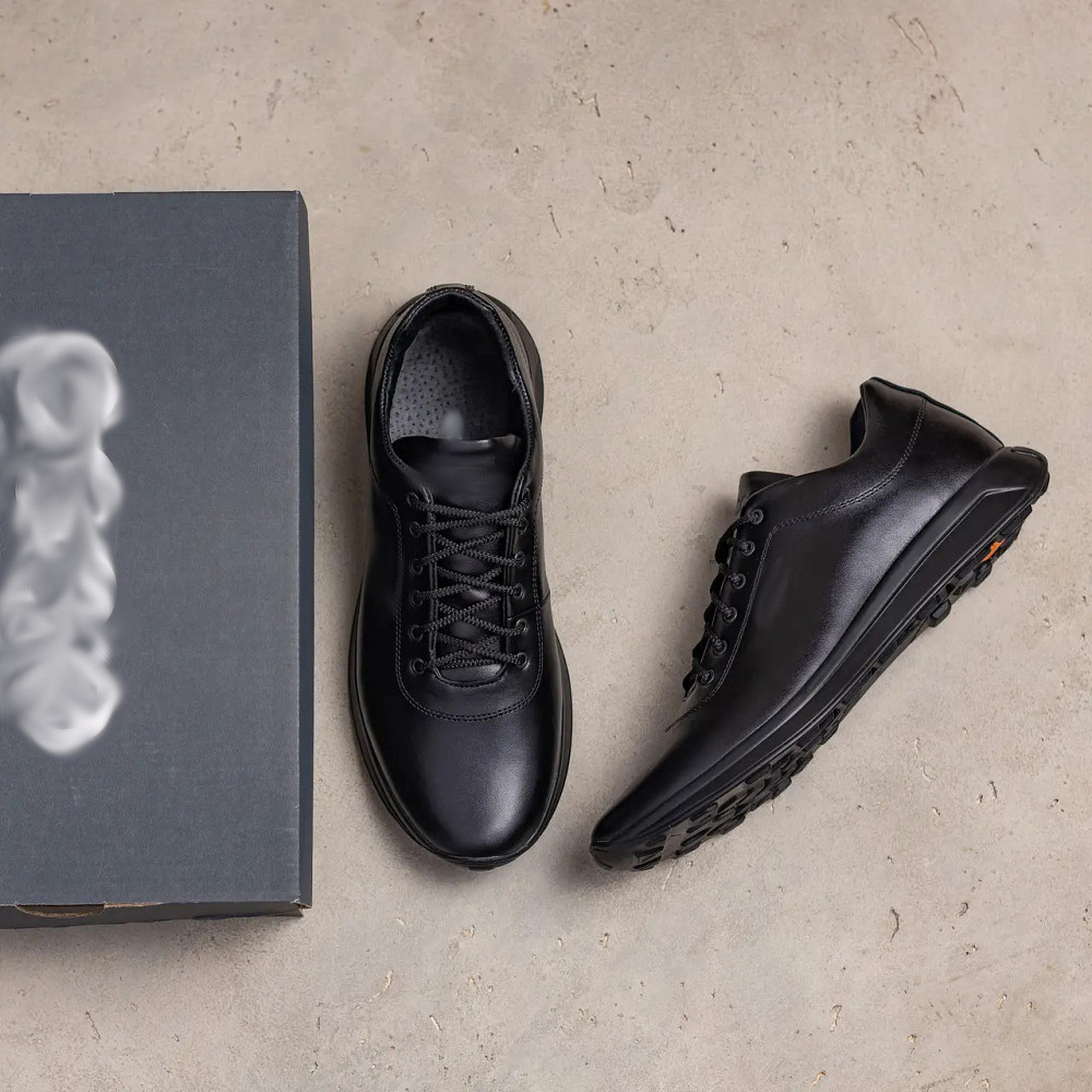 Мужские кожаные кроссовки  Е-series Киев - изображение 6