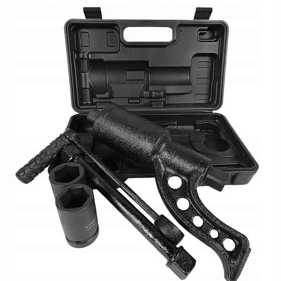 Редукторный ключ для колёс грузовиков 1:68 1″ 2 головки НШД Харків