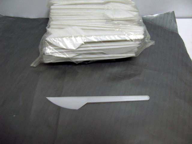 Нож одноразовый белый, Андрекс, 100 шт\пач Харків - зображення 1