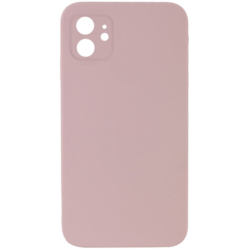 Чехол Silicone Case Square Full Camera Protective (AA) NOLOGO для Apple iPhone 11 (6.1") Херсон - зображення 4