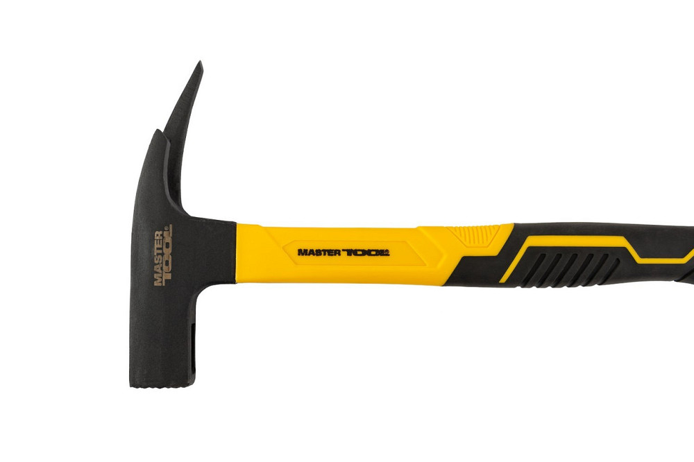 Молоток кровельный MASTERTOOL 600 г HRC 50 рукоятка фиберглассовая 300 мм 02-0920 Харьков - изображение 2