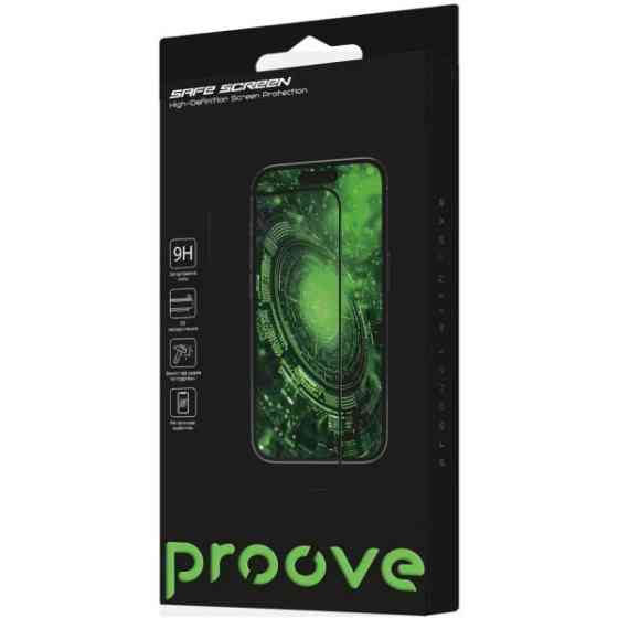 Захисне скло Proove Safe Screen для Samsung S25 Ultra Black (PGPSS1GS25U1) Харьков