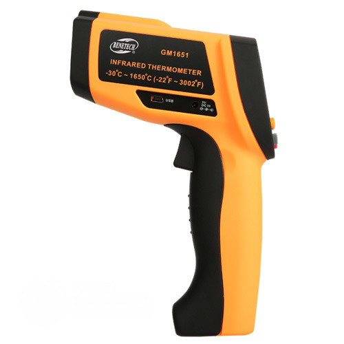 Пирометр промышленный USB -30-1650°C BENETECH GM1651 Харків - зображення 4