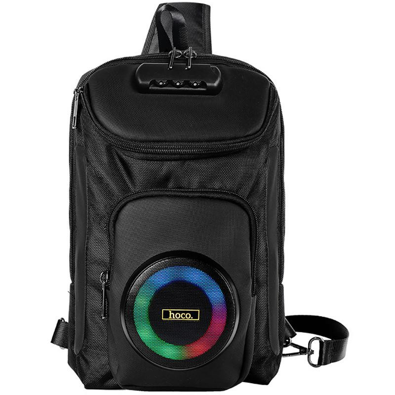 Уценка Слинг-рюкзак со встроенной колонкой Hoco HC42 Journey Bass Херсон - зображення 1