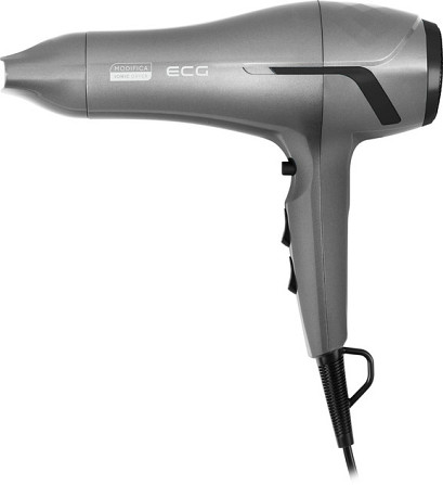 Фен ECG Modifica Grigio Grande 2200 Вт серый Київ - зображення 3