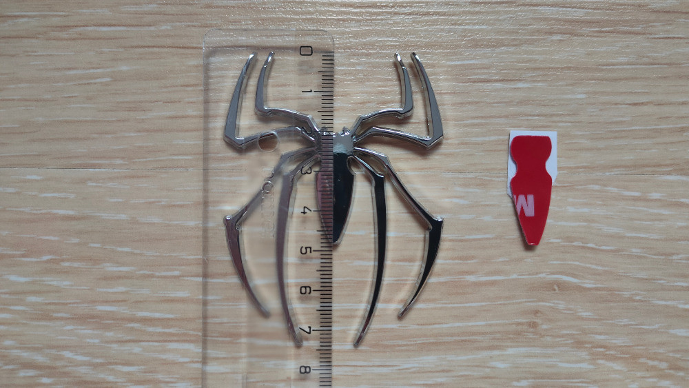 Наклейка Паук Металлическая на авто-мото Київ - зображення 7