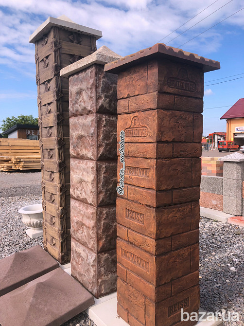 Бетонні вироби, стовпи, парапети, кришки для стовпів від виробника Чернівці - зображення 8