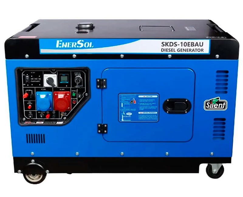 Генератор на дизелі EnerSol SKDS-10EBAU із доставкою по Україні Київ - зображення 1