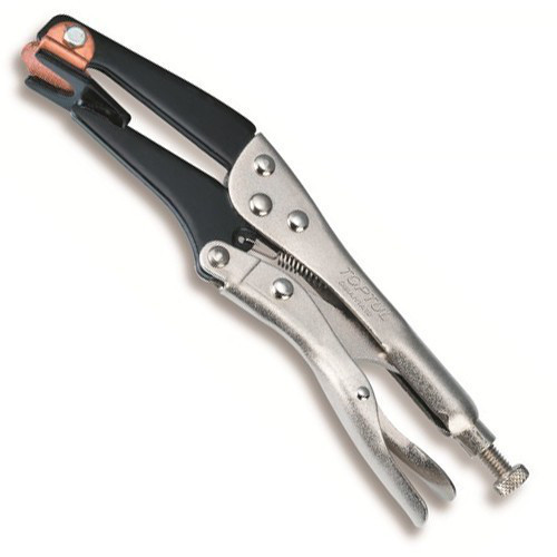 Клещи зажимные сварочные с фиксатором TOPTUL 250мм DMAH1A10 Харьков - изображение 1