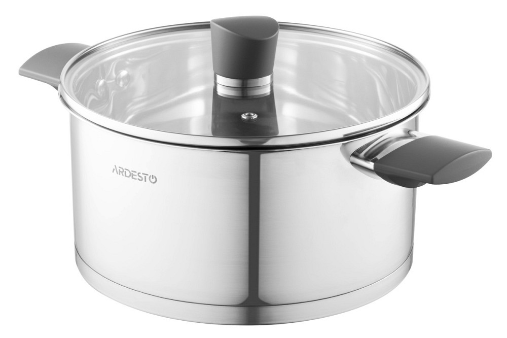 Каструля Ardesto Gemini AR-3639-G 22 см 3.9 л Киев - изображение 1