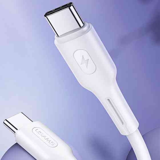 Дата кабель USAMS US-SJ459 U43 Type-C to Type-C 100W PD (1.2m) Херсон