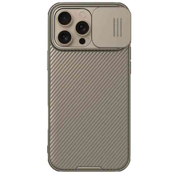 Карбоновая накладка Nillkin CamShield Pro для Apple iPhone 16 Pro Max (6.9") Херсон