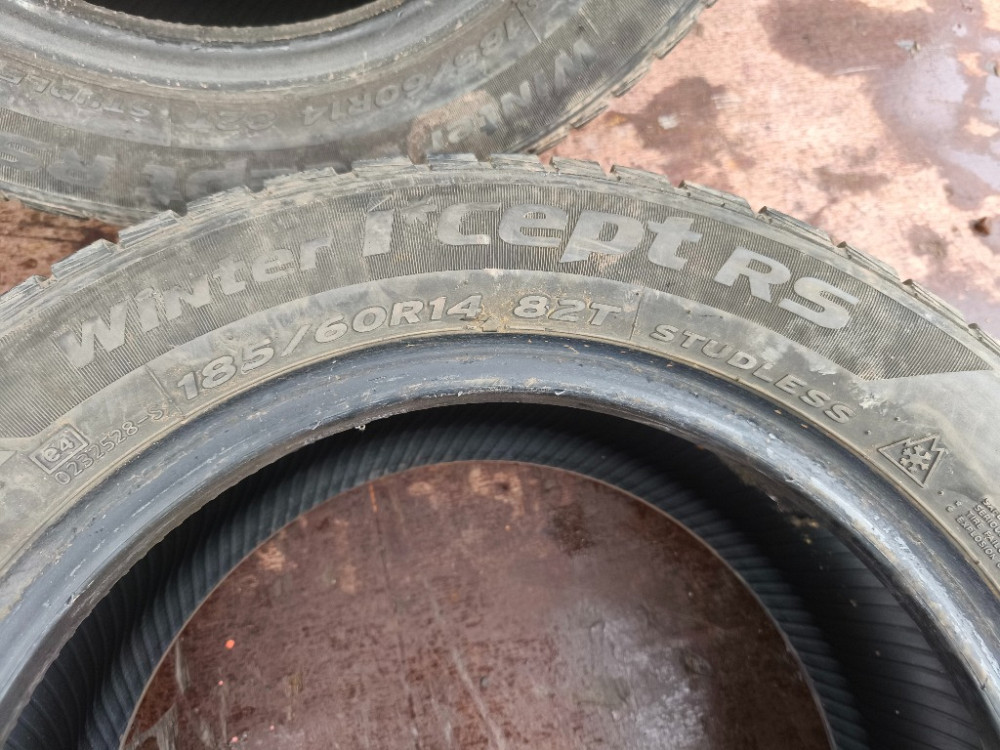 Шины зимние 185/60 R14 Hankook Winter Icept RS2 Ford Fusion 2002-2012 Ковель - зображення 2