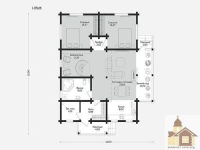 Купити зруб від Закарпат Зруб-Буд Одесса - изображение 1