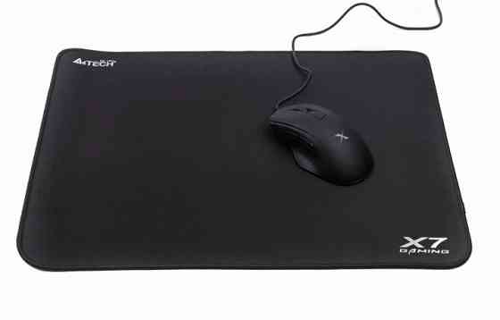 Игровая поверхность для мыши и клавиатуры A4Tech X7-500MP(Black) 44х40 см черный Киев
