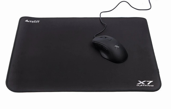 Игровая поверхность для мыши и клавиатуры A4Tech X7-500MP(Black) 44х40 см черный Київ - зображення 3