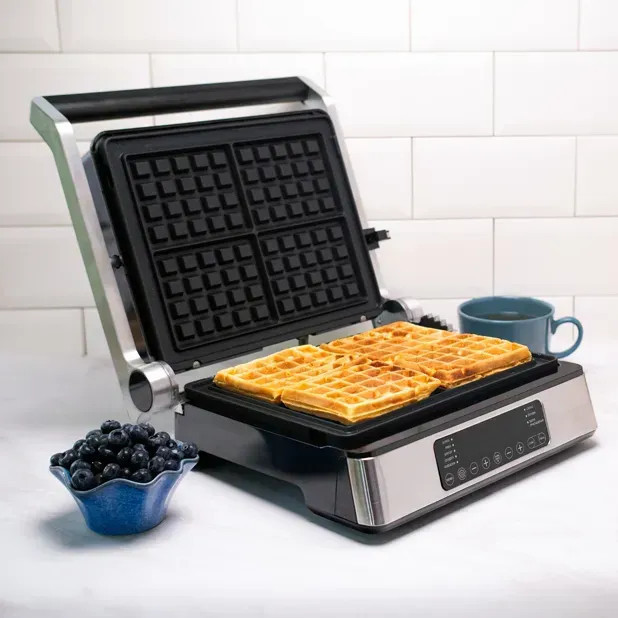 Мультигриль Magio MG-356 2400 ВТ серебристый Київ - зображення 6