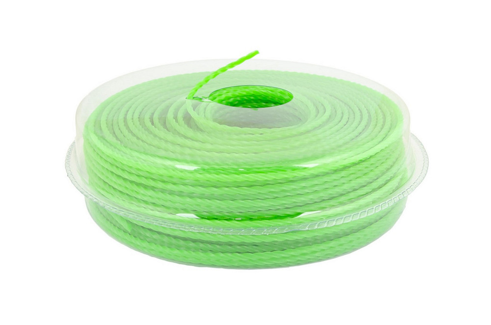 Леска для триммера MASTERTOOL КВАДРАТ КРУЧЕННЫЙ 3,00 мм 89 м блистер 19-1214 Харьков - изображение 1