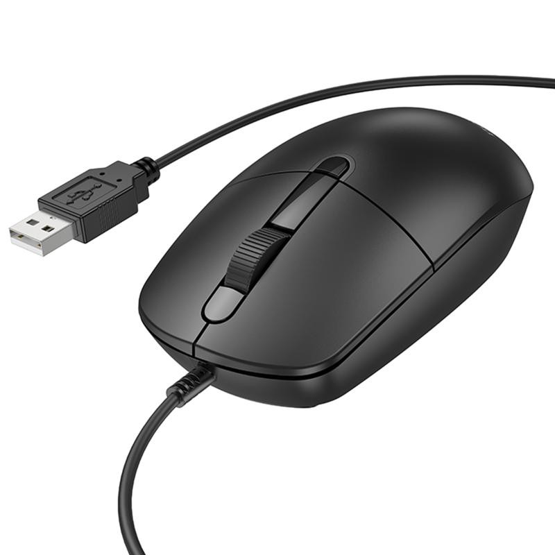 Мышь проводная Borofone BG17 Morning Херсон - изображение 4