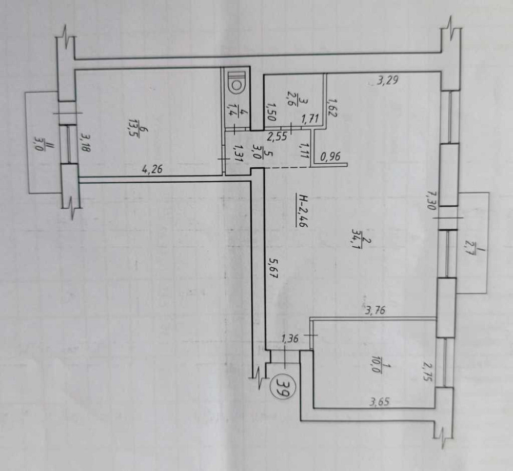 продажа 3-к квартира Сумы, Заречный, 30000 $ Сумы - изображение 1