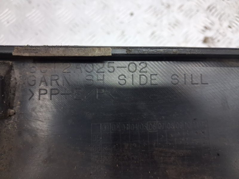 Накладка порога внешняя правая Mitsubishi Outlander 2007-2012 6512A026 (Арт. 80441) Київ - зображення 7
