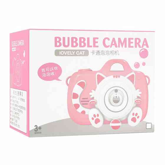 Фотокамера-генератор мыльных пузырей 1001 Kitty Children's camera Херсон