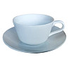 Чашка з блюдцем SNT 13629-08-00 200 мл біла Киев