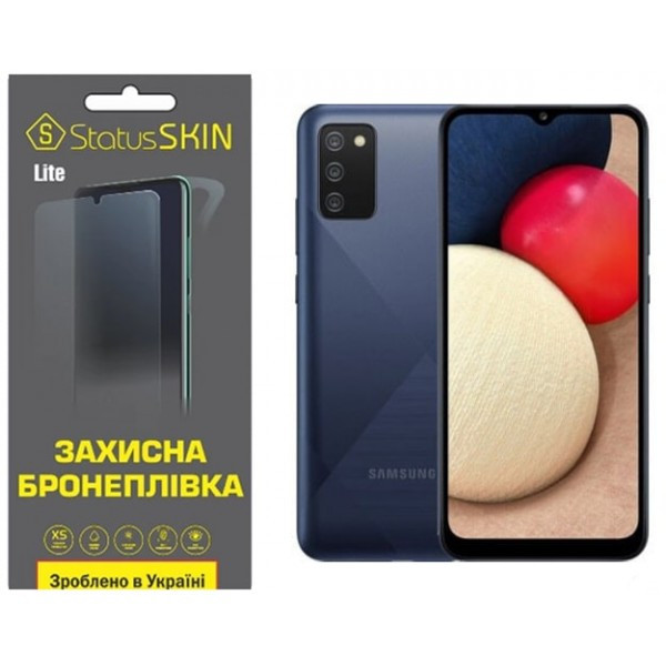 Поліуретанова плівка StatusSKIN Lite для Samsung A02s A025 Матова (Код товару:33616) Харьков - изображение 3