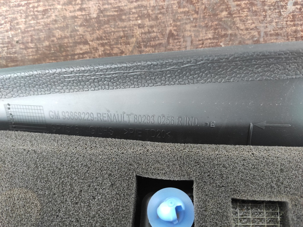 Накладка зеркала левая Renault Trafic III 2014-2021 (802930256R) Ковель - изображение 2