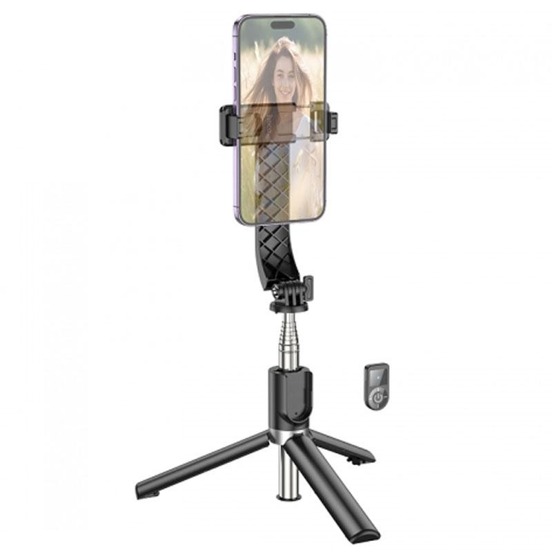 Уценка Монопод для селфи Hoco K20 с треногой + съемный BT пульт Херсон - изображение 4