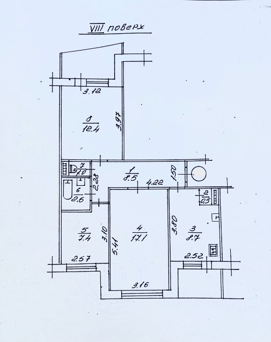 Продається 3 кімнатна квартира на Північному Ровно - изображение 3