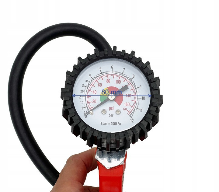 Пистолет для подкачки шин с манометром 12 бар AIRKRAFT STG-29 Харків - зображення 6