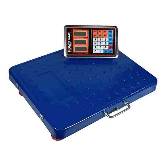 Весы торговые Grunhelm GSC-302W 300 кг Київ