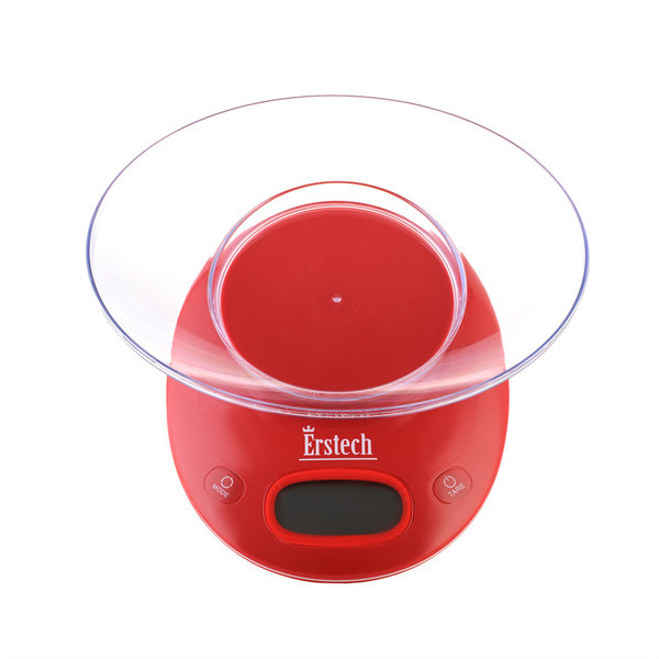 Весы кухонные ErsteСh EKS-5181-Red 5 кг Киев - изображение 4