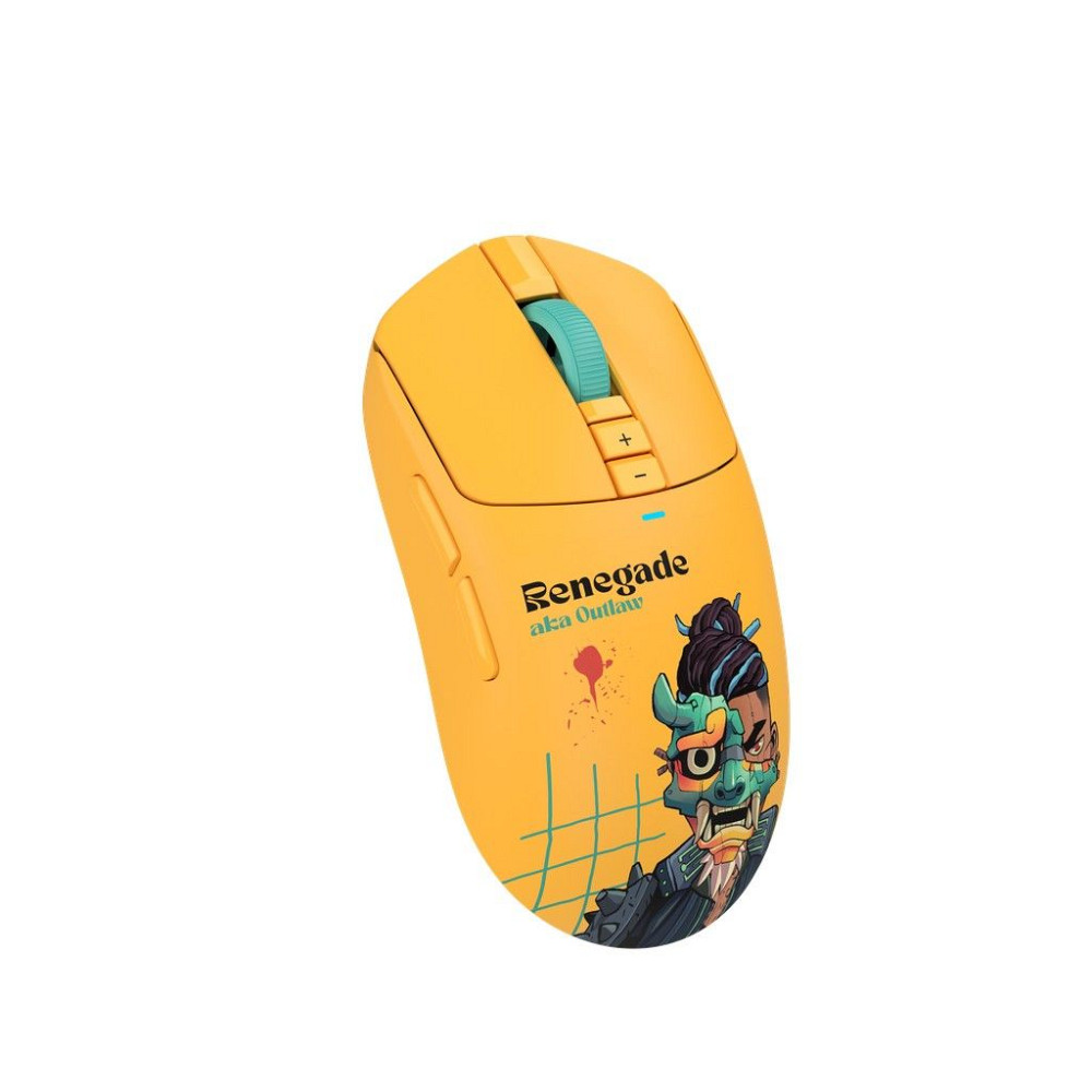 Мышь компьютерная безпроводная Bloody R72 Ultra Renegade Sunset желтая Київ - зображення 8