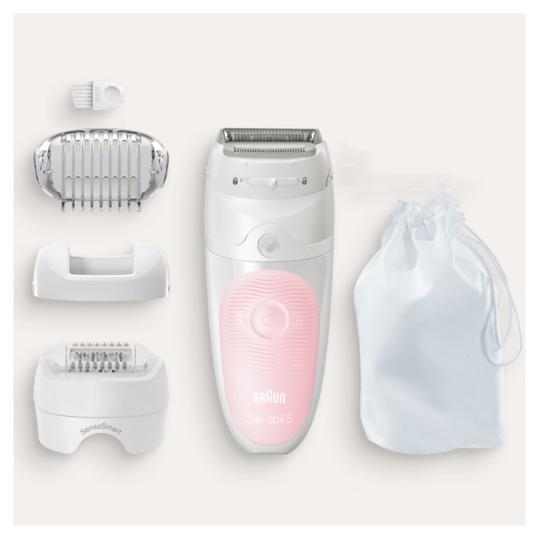 Эпилятор Braun Silk Epil 5 SES-5-620 розовый Київ - зображення 3