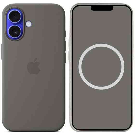 Чехол Silicone case (AAA) with Magsafe and Animation для Apple iPhone 16 (6.1") Херсон