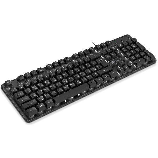 Клавіатура REAL-EL RK-7015 USB Black (EL123100049) Харків - зображення 2