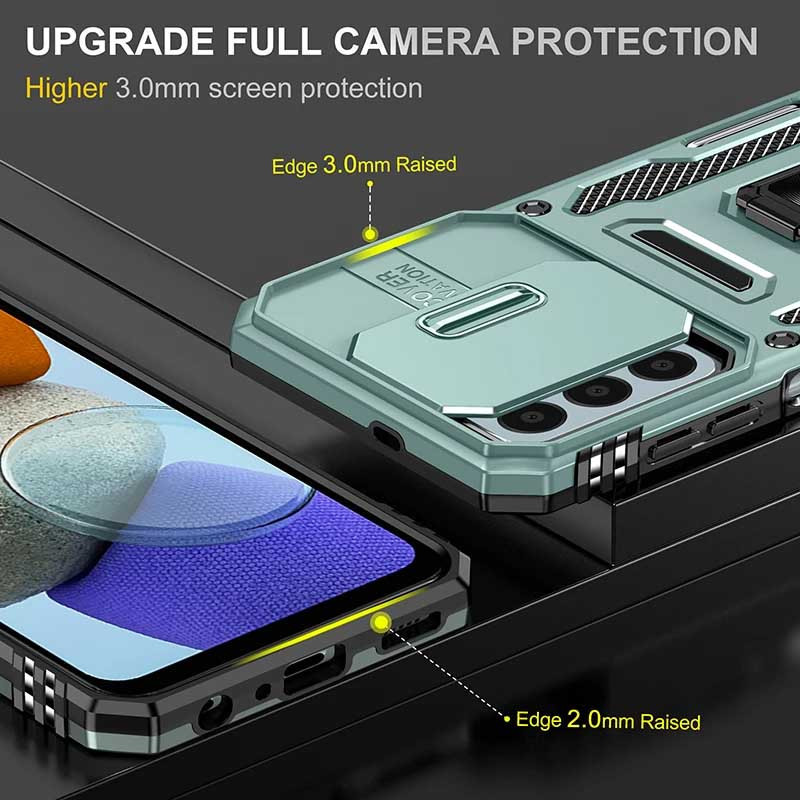 Ударопрочный чехол Camshield Army Ring для Samsung Galaxy A05s Херсон - зображення 3