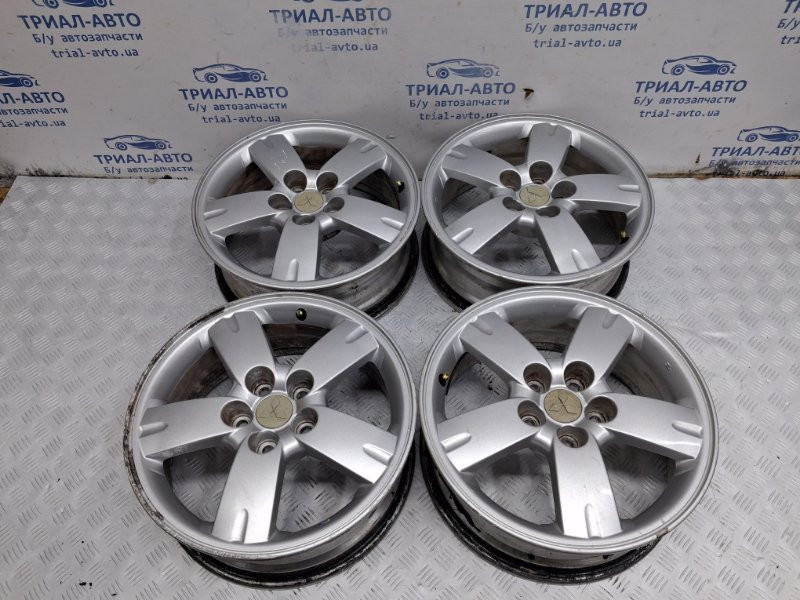 Диски титан комплект R17 Mitsubishi Outlander CU 2.4 БЕНЗИН 4G69 2003 (б/у) Киев - изображение 1