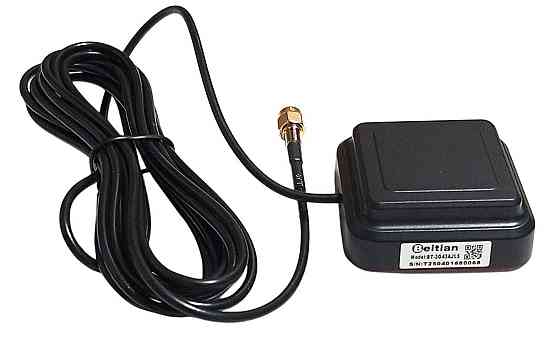 GPS антенна Beitian RTK Rover 28 dBi, RHCP, 3 м кабелю, SMA-male (штырь), магнит + липучка, GNSS ант Дніпро