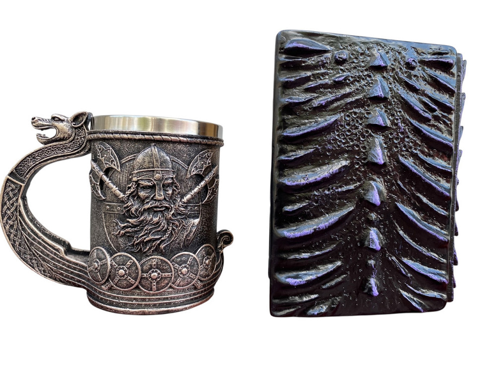 Подарочный набор Кухоль 3 Корабль Викингов и Блокнот 3 «Око Иллюзий» Київ - зображення 4