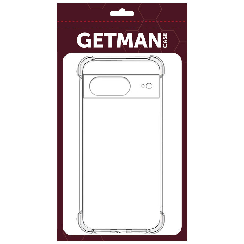 TPU чехол GETMAN Ease logo усиленные углы Full Camera для Google Pixel 8 Херсон - зображення 2