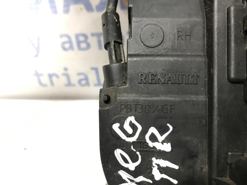 Замок двери передний правый Renault Megane 3 1.5 DIESEL K9K 2008 (б/у) Київ - зображення 5