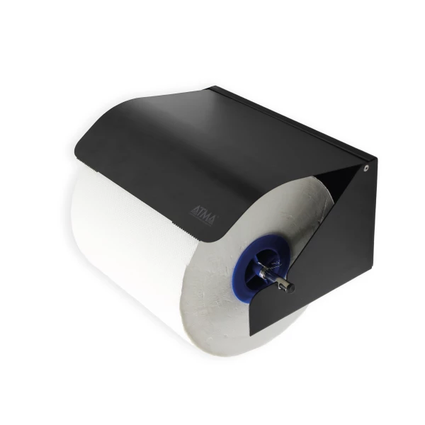 Держатель бумажных рулонных полотенец MAXI D483Black Київ - зображення 1