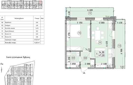 продажа 1-к квартира Киев, Голосеевский, 87000 $ Київ