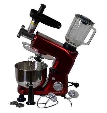 Кухонний комбайн Grunhelm GKM0022R 1800 Вт червоний Київ