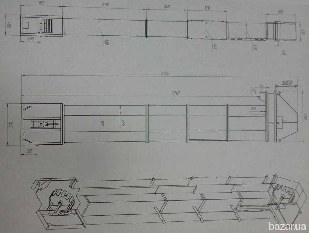 Зерновая нория НКЗ, производительностью до 50 тонн/час, НКЗ-50, НКЗ 25, вис. 4-30 м Житомир - изображение 12